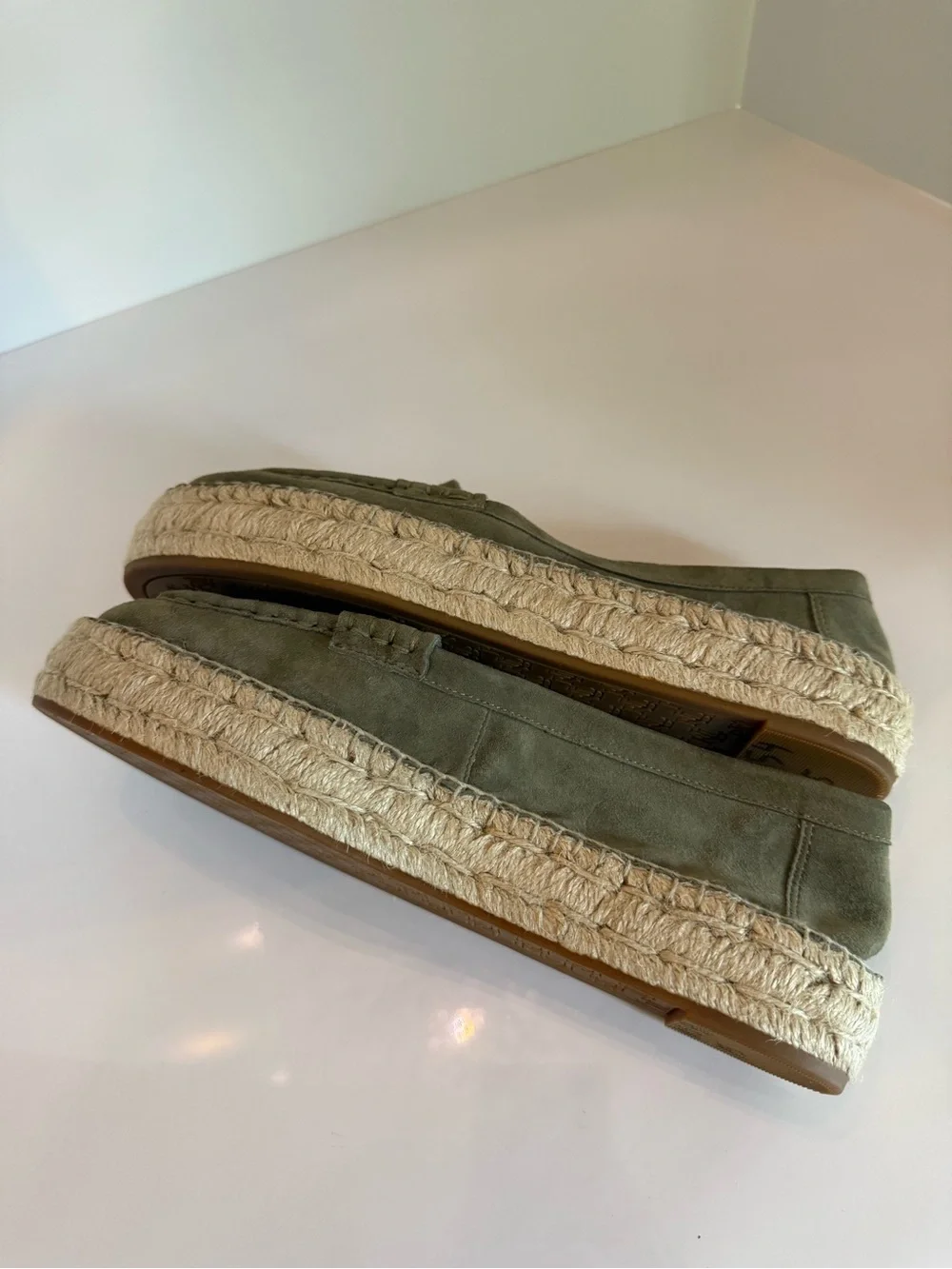 Lauren Ralph Lauren suede upper